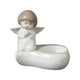 thumbnail image 2 of Estatua de ángel té titular de velas decoración de escritorio escultura de cerámica versátil para centros de mesa de mesa de bodas decorativas Estilo a, 2 of 8
