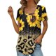 thumbnail image 1 of Gibobby Casual Playera de Manga Corta para Mujer Tops verano para mujer, cuello cuadrado, plisado, frente, manga corta, túnica, camisas (Negro,CH), 1 of 4
