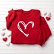 thumbnail image 4 of Blusas y camisas de manga larga con cuello redondo Estampado para niños Estampado de manga larga Casual Suelto Forro polar para mayor calidez Sudadera con capucha de manga larga con cuello redondo par, 4 of 5
