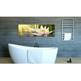 thumbnail image 2 of Tiptophomedecor Stretched Canvas Floral Art - Lotus' Glow - Stretched & Framed Ready To Hang Art, 2 of 3