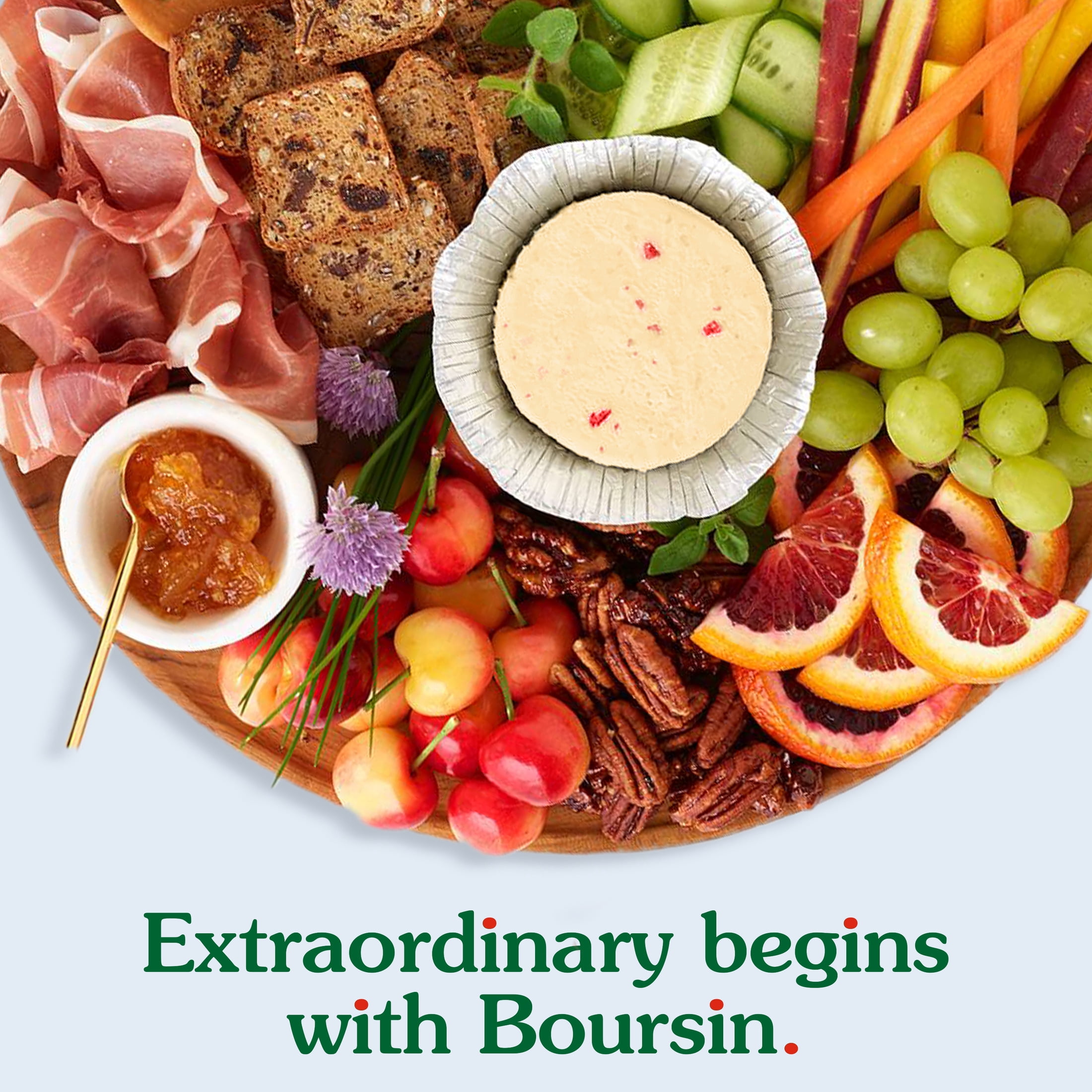 Boursin® Hot Honey & Roasted Garlic Gourmet Spreadable Cheese 5.3oz