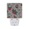 thumbnail image 5 of Yayeee LED Night Light for The Home Plug in With Light Sensors 2 Pack, Christmas Floral, 5 of 6