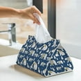 thumbnail image 6 of Logiee cute winter bear Print Tissue Box Cover,Stylish Tissue Box Holder Decorative Tissue Cover for Bathroom Toilet Bedroom Living Room Table Desk Office, 6 of 7