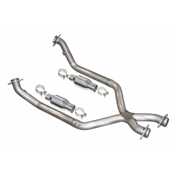 Pypes Performance Exhaust XFM30 Exhaust X-Pipe Kit Fits 79-95 Mustang
