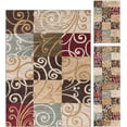 thumbnail image 3 of Transitional Area Rug (3-Piece Rug Set: (5' x 7', 20'' x 60'', 20'' x 32'')) Geometric Multi-Color Indoor Set Easy to Clean, 3 of 8