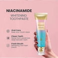 thumbnail image 3 of BodyAccel Niacinamide Whitening Toothpaste BodyAccel Toothpaste Niacinamide NEW, 3 of 5