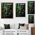 thumbnail image 4 of Designart "Forest'S Verdant Violin" Music Wall Decor, 4 of 7