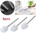 thumbnail image 5 of 3pcs Stainless Steel Bathroom Cleaning Toilet Brush Holder Set, 5 of 6
