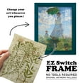 thumbnail image 7 of Garden Verses I -Framed Print w/glass-Ocean Blue, 7 of 7