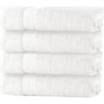 thumbnail image 6 of Soft Textiles Bath Towels Set of 4 – 100% Cotton White Bath Towels 27 x 54 Inches, Soft & Absorbent Body Towels for Bathroom, Spa & Gym, Quick Drying Luxury Towels for Shower & Everyday Use, 6 of 6