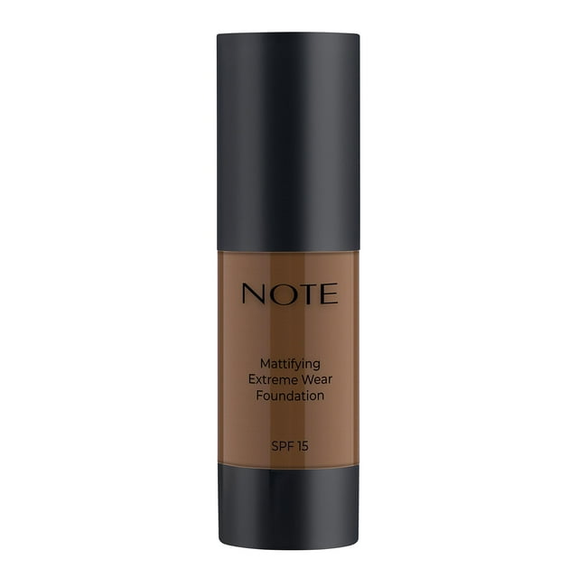Foundation NOTE Matifying Extreme Wear SPF 15 Ebony 30 ml