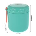 thumbnail image 2 of Contenedor térmico para alimentos, sopas, recipiente para alimentos, recipiente aislado de acero inoxidable, 450 ml, 2 of 6