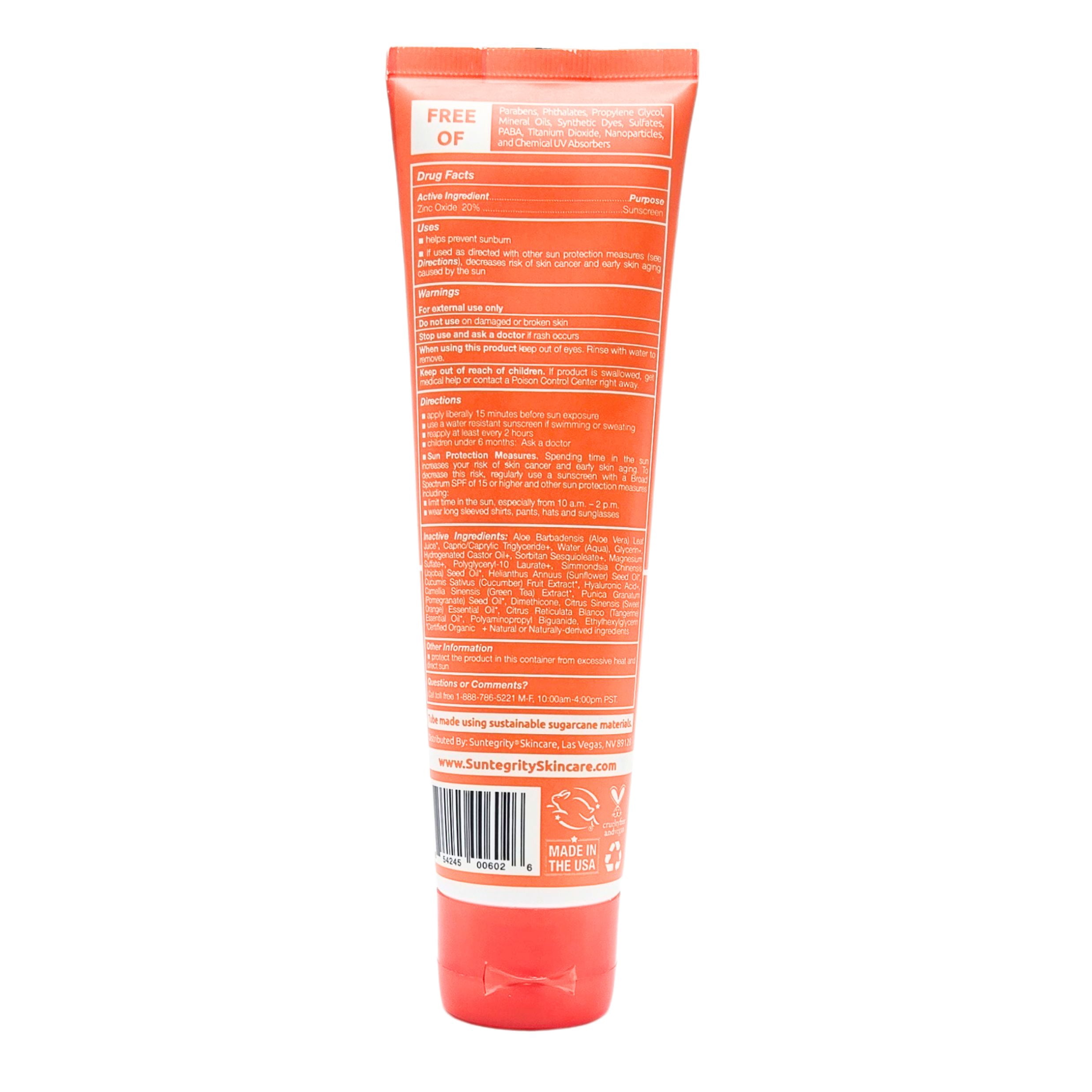 Suntegrity Mineral Body Sunscreen - Broad Spectrum SPF 30 - 5oz