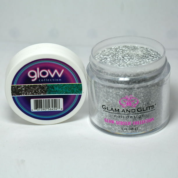 Glam and Glits GLOW ACRYLIC Glow in the Dark Nail Powder 2024 MAGMA