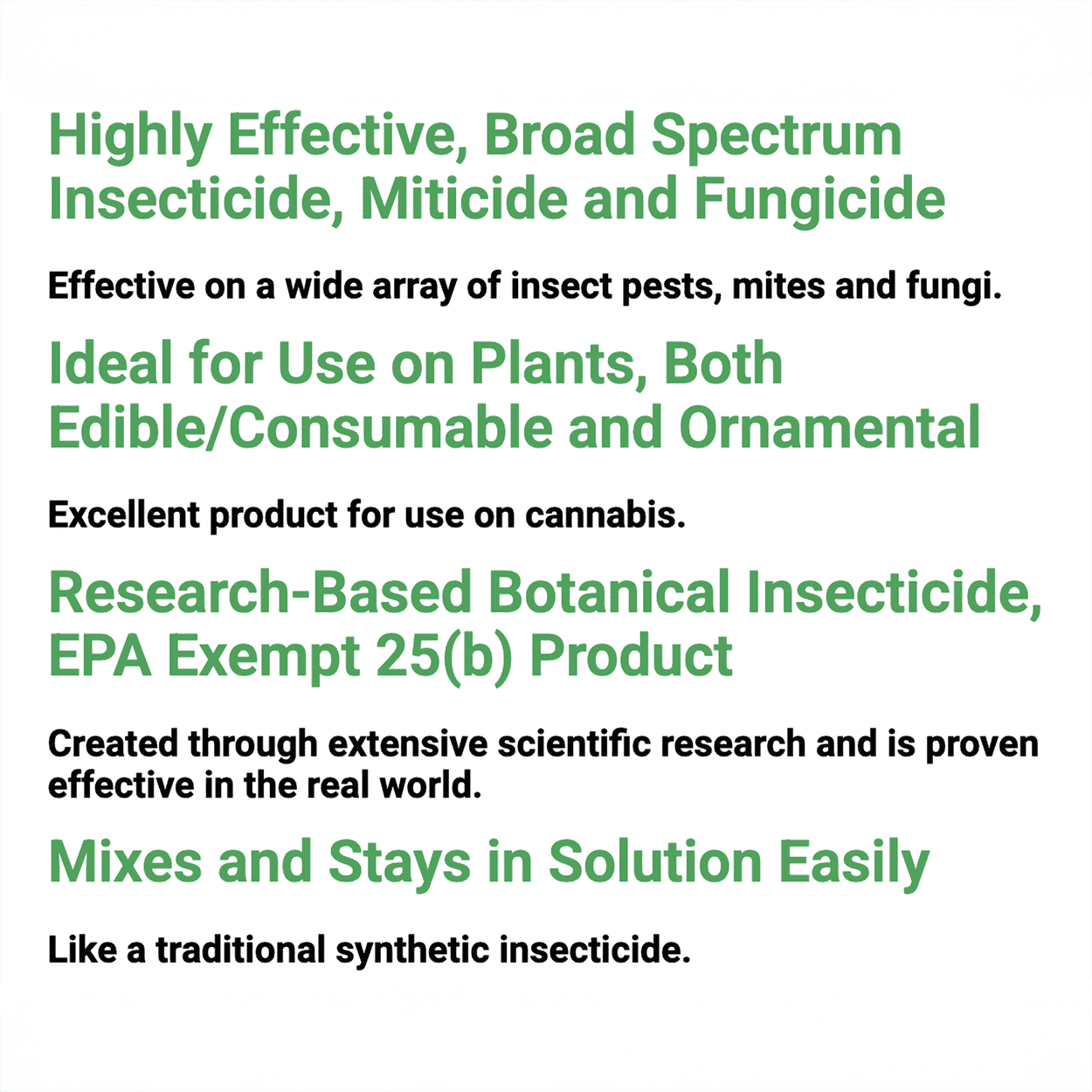 EcoVia 3-in-1 Concentrate Insecticide - 64 fl oz Bottle by Rockwell Labs