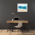 thumbnail image 3 of Coolick, Ann Marie 24x20 White Modern Wood Framed Museum Art Print Titled - At The Shore I, 3 of 4