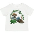 thumbnail image 3 of Inktastic Frog, Worm, Mushrooms Nature Scene Boys or Girls Toddler T-Shirt, 3 of 5