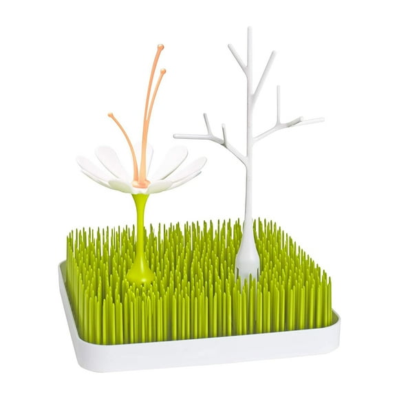 Boon Grass Countertop Baby Bottle Drying Rack con accesorios Boon Boon