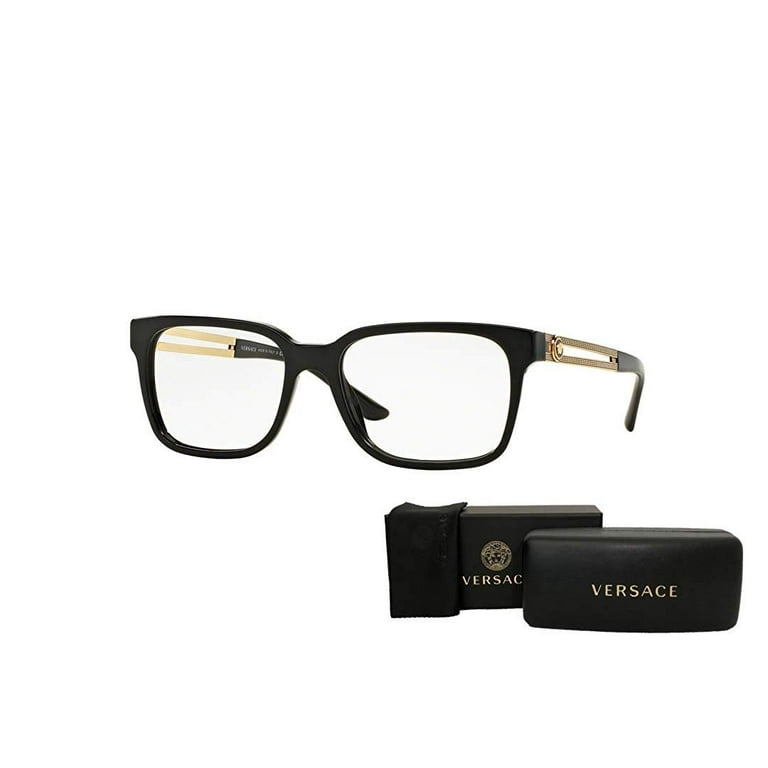Versace Eyewear GB1 square-frame Glasses - Black