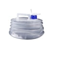 thumbnail image 2 of 2 Pack Folding Water Storage Tank 169/338/507oz with Spigot for Camping Travel, Collapsible Portable Water Container for Car Outdoor Hiking, 2 of 4