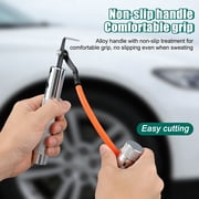 Windshield Removal Tool Kit – Heavy Duty Automotive Glass Cold Knife Cut-Out Tool with Pull Handle & Replacement Blades, Universal Car Windshield Sealant Cutter