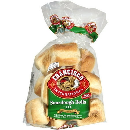 Bimbo Bakeries Francisco Sourdough Rolls, 10 ea