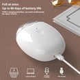 Electric Nail File Trimmer, 3-Speed Automatic Nail Buffer with Quiet ...