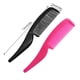 thumbnail image 3 of Guardurnaity Peine para peinar el cabello, accesorio de teñido de aseo profesional, herramientas de barbería, recortador de peluquero de belleza Cuidado del cabello rosa, 3 of 6