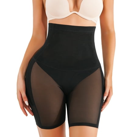 

Eleady Women Butt Lifter Shapewear Butt Hip Enhancer Padded Panties Booty Lifter Tummy Control Body Shaper Underwear(Black Medium)