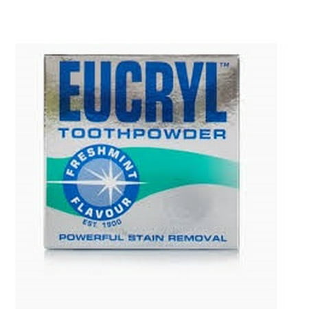 Eucryl Smokers Tooth Powder Freshmint Flavour (Best Toothpaste For Smokers Teeth)