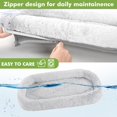 thumbnail image 3 of Hamaca plegable Zoratoo con marco de metal para ventanas con forma de gato, 3 of 7