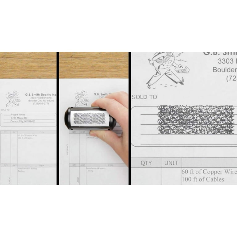 Excelmark Identity Theft Protection Stamp, Security Stamp
