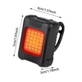 thumbnail image 3 of Light Set Mini USB Rechargeable Headlight and Taillight for Outdoor Night Riding – Super Bright Flashlight Included by Bungo Cycling, 3 of 3