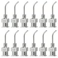 thumbnail image 1 of 12 Pcs 19G 0.51 Inch Bent Blunt Tip Dispensing Needle with Lure Lock for Refilling Liquid Adhesives, 1 of 6