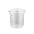 thumbnail image 1 of Toystoory 50 Uds. De tazas de embalaje para té de la leche helado, recipientes para comida de frutas, 500ML, cuencos transparentes para postres, Bar de Juegos de servir café y té Con Tapas y Papel Toystoory HA066970-02, 1 of 6