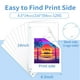 thumbnail image 2 of Papel de sublimación HTVRONT 21,6 x 35,6 cm, 120 hojas para camisetas, 2 of 7