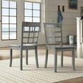thumbnail image 5 of iNSPIRE Q Wilmington II Window Back Wood Dining Side Chairs (Set of 2) by  Classic, 5 of 5