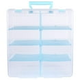 thumbnail image 3 of ArtBin 15inch Super Satchel Double Deep, Plastic Storage Case, Clear, 3 of 4