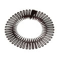 thumbnail image 1 of destyer U-Part Perruques Pinces Accessoires Cheveux Tissage Peignes à Fil Résistant à l'Usure Coloré à la Mode Fournitures Accessoire à la Maison Noir, 1 of 6