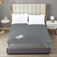 thumbnail image 3 of Qatan Twin XL Size Waterproof Mattress Pad with Straps, Reusable Heavy Absorbency Incontinence for Adults and Kids, Noiseless & Non Slip Washable Bed Underpads, 3 of 10