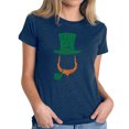 thumbnail image 1 of Women's Premium Blend Word Art T-shirt - Leprechaun, 1 of 2