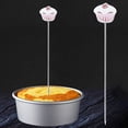 thumbnail image 4 of Cake Tester Needle, Stainless Steel Cake Testing Needles, Practical Cake Tester Skewer Needles, Anti-scalding Bread Doneness Testing Stick, DIY Chiffon Cake Tool Kitchen Gadget B, 4 of 5
