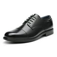 thumbnail image 1 of Zapatos Oxford de Vestir para Hombre Bruno Marc Clásicos con Cordones en Negro, 1 of 9