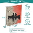 thumbnail image 3 of FORMRS 3 Ring Binder 1.5 inch with Pockets Set of 2 Clip Board 200 Sheets Capacity, Illusionary Boat, 3 of 8