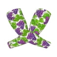 thumbnail image 2 of Sun Protection Arm Sleeves For Men Women, Grape Purple Sleeves To Cover Arms With Thumb Hole Cooling Sleeve, 2 of 2