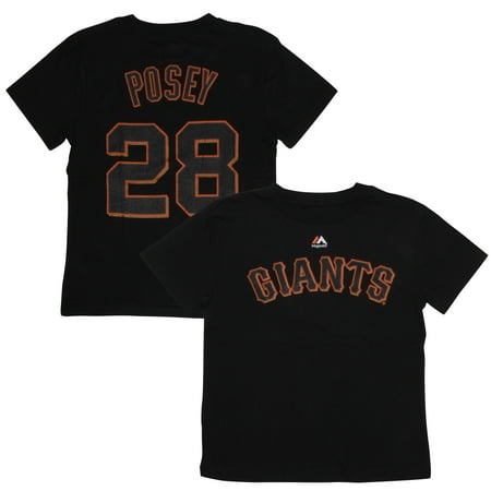 Buster Posey San Francisco Giants Majestic Preschool Player Name & Number T-Shirt -