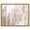Gold Frame, variant on Striated Texture II High-Gloss Frameless Acrylic Glass Wall Art Muted Neutral Art by Art Remedy, Ready to Hang, 20 x 16