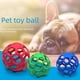 thumbnail image 1 of Juguete para perros Erlang Shen, bola hueca de plástico TPR, bola de goma elástica resistente a las mordeduras, juguete para mascotas con forma de campana, 1 of 4