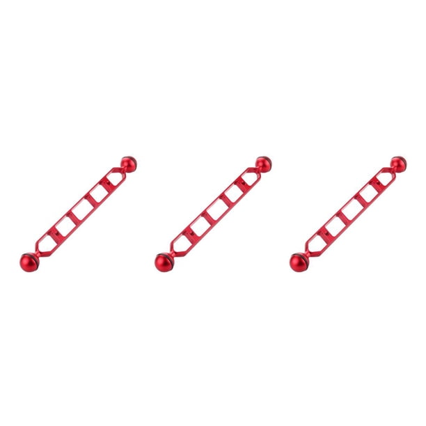 Sidaley 5 7 9 11 pulgadas cabeza de bola doble 1 adaptador de articulación brazo de extensión para abrazadera de mariposa subacuática montaje Type1 NO1