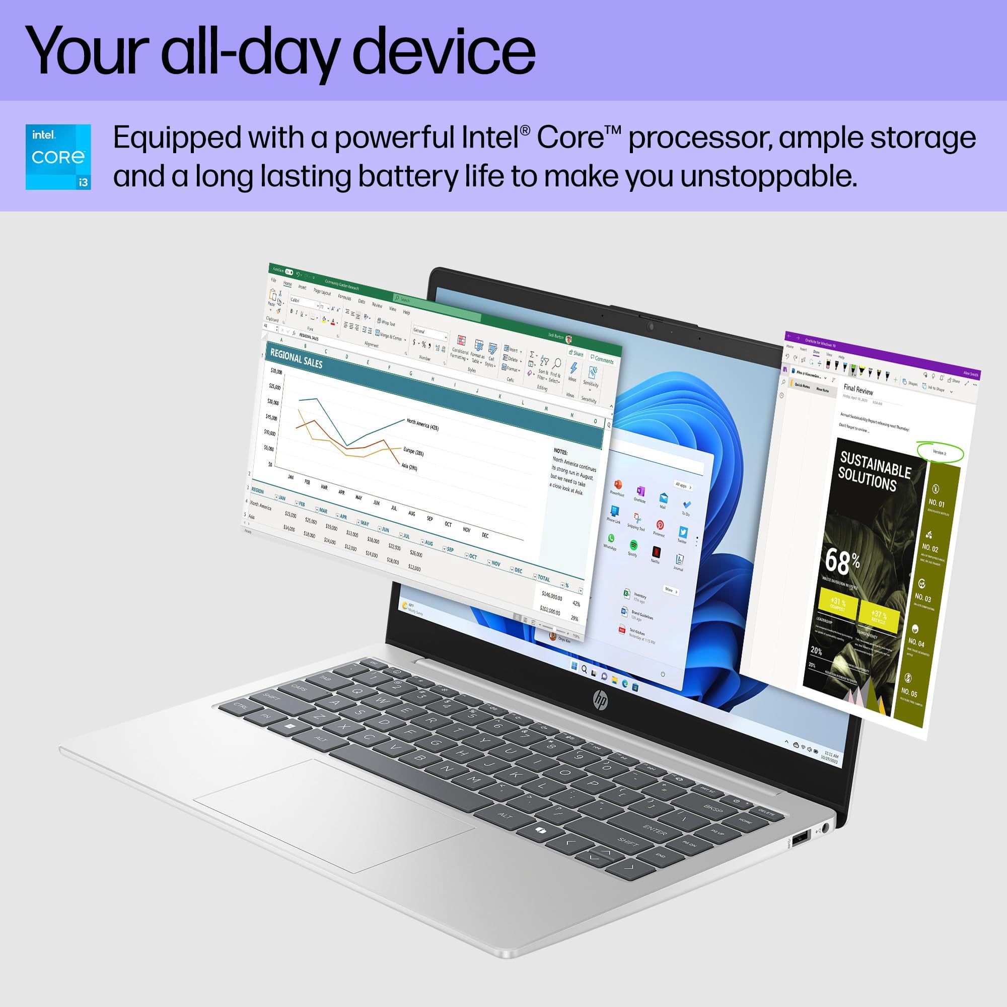 HP, Laptop, 14